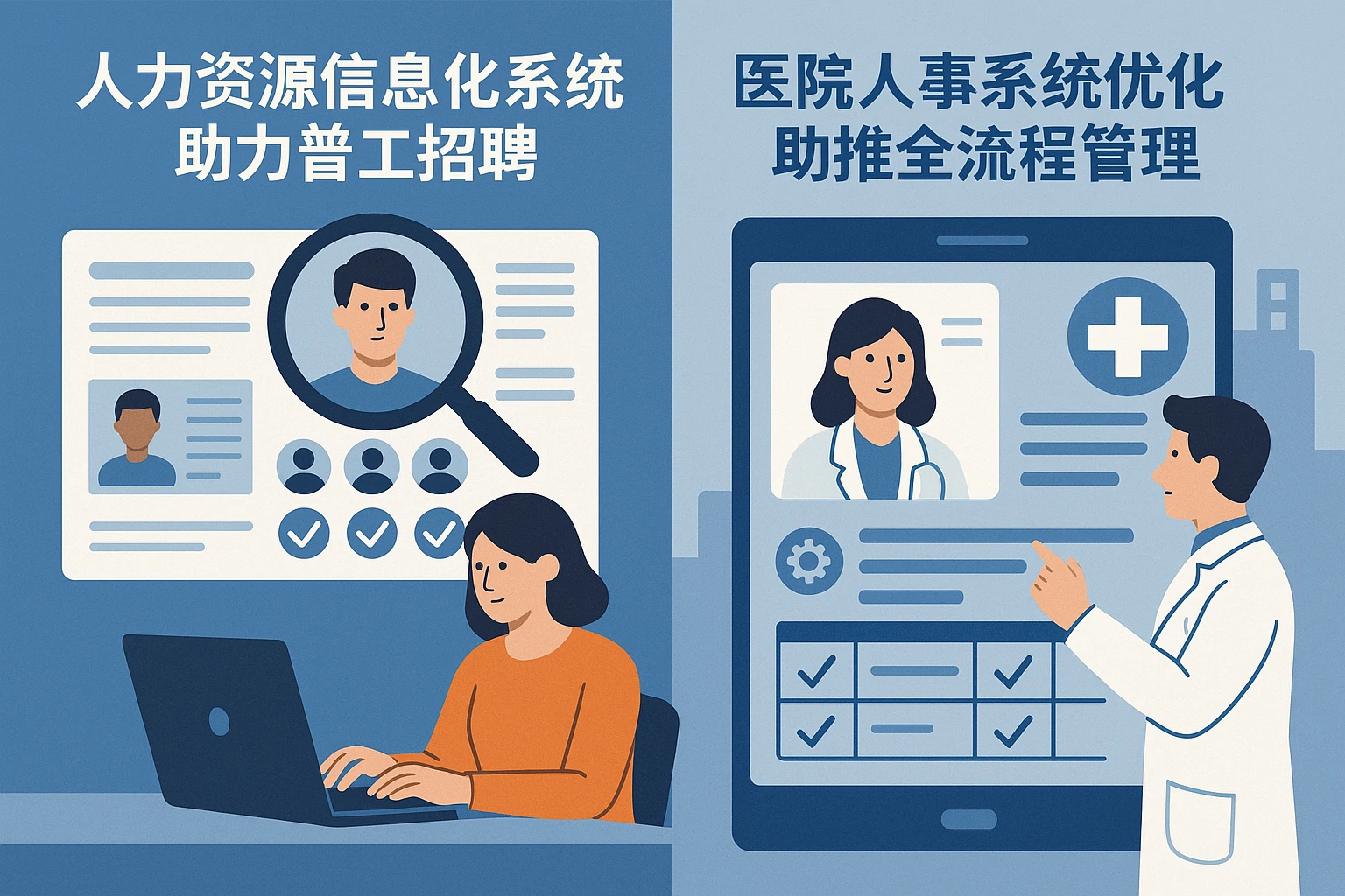 人力资源信息化系统助力普工招聘，医院人事系统优化助推全流程管理