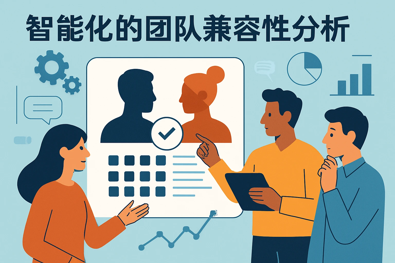 智能化的团队兼容性分析