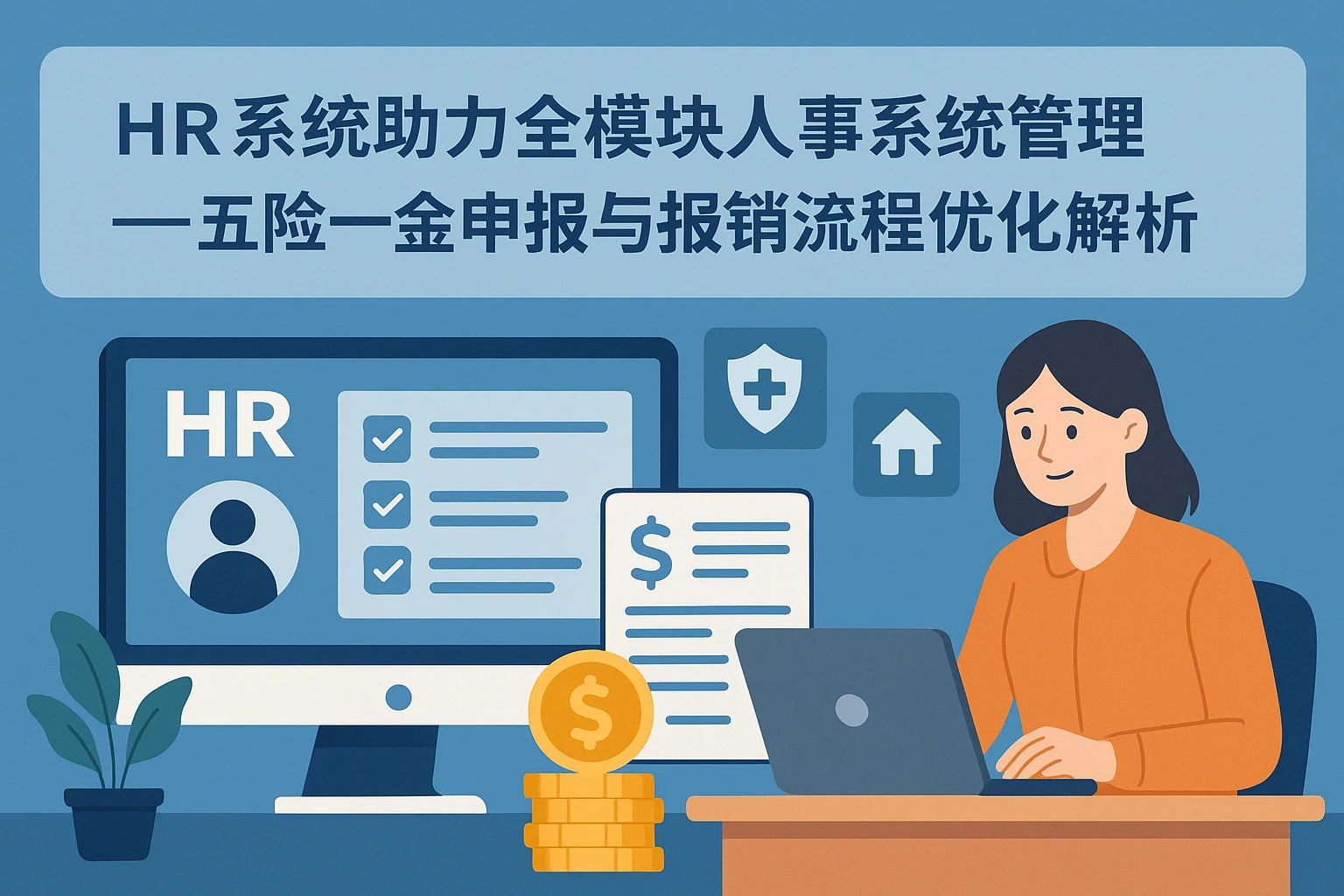 HR系统助力全模块人事系统管理——五险一金申报与报销流程优化解析