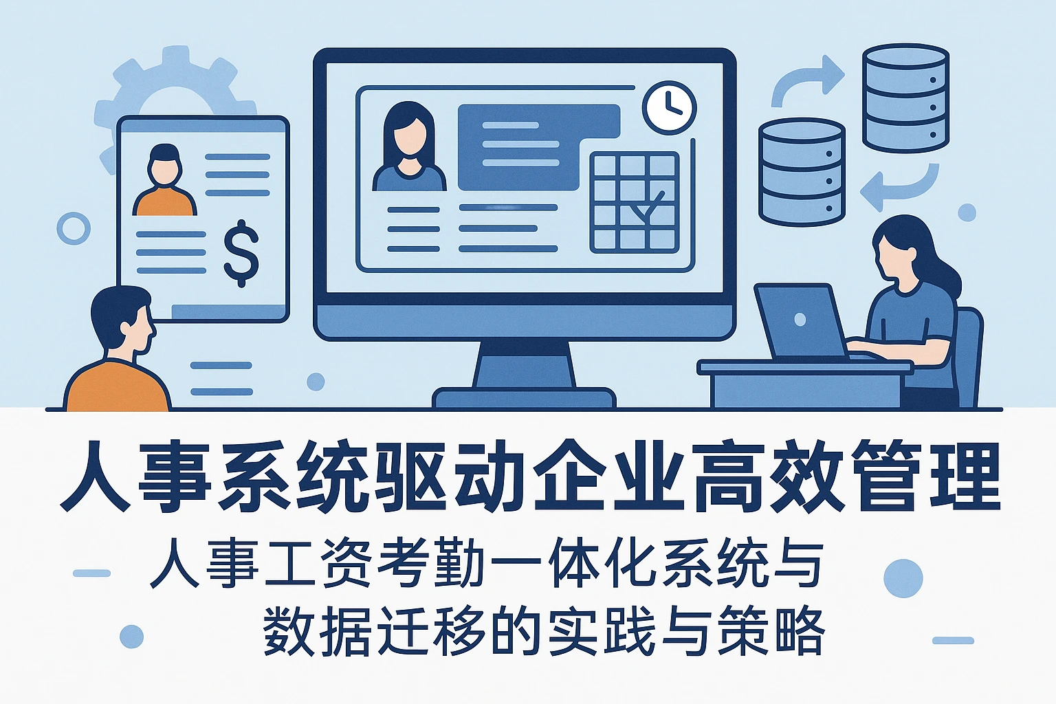 人事系统驱动企业高效管理：人事工资考勤一体化系统与数据迁移的实践与策略