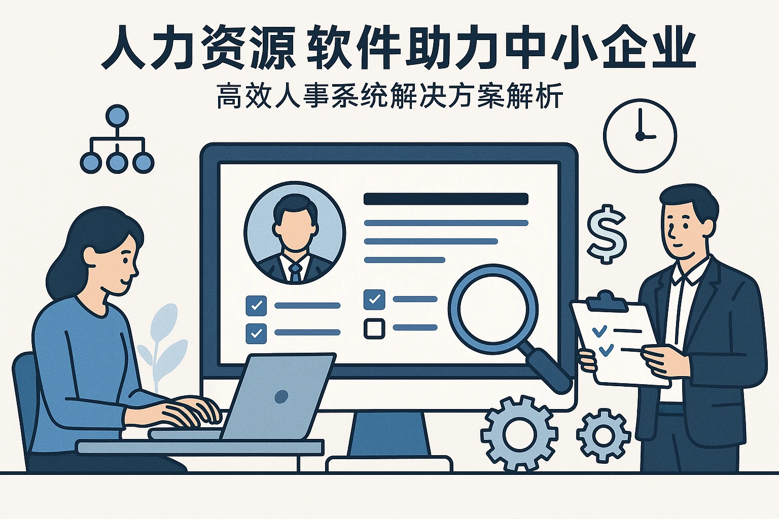 人力资源软件助力中小企业：高效人事系统解决方案解析