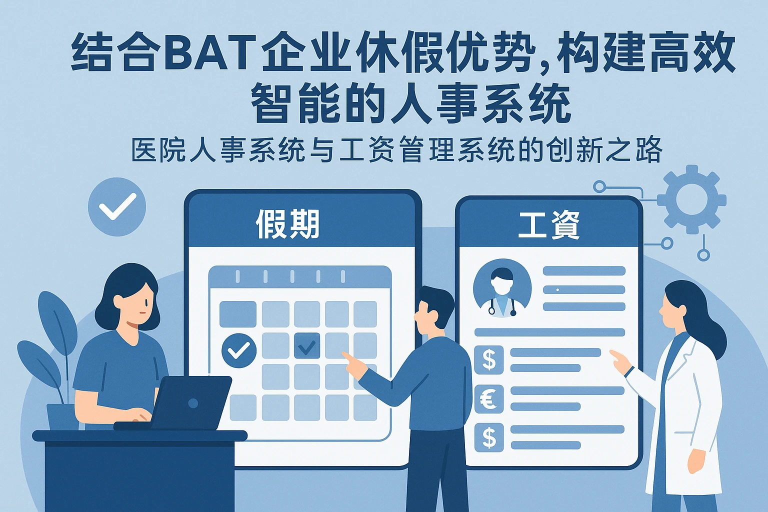 结合BAT企业休假优势，构建高效智能的人事系统——医院人事系统与工资管理系统的创新之路