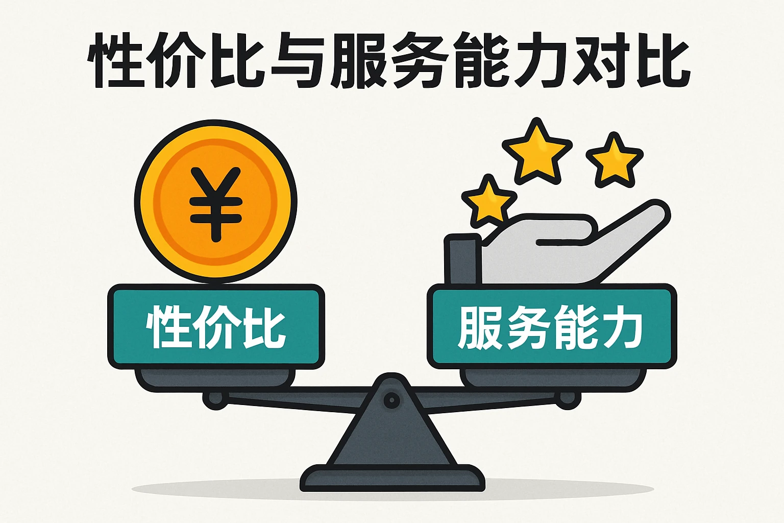 性价比与服务能力对比