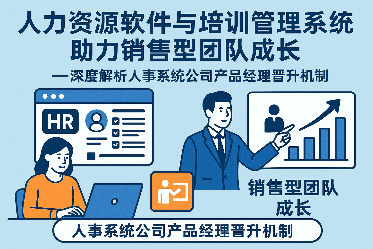 人力资源软件与培训管理系统助力销售型团队成长 —— 深度解析人事系统公司产品经理晋升机制