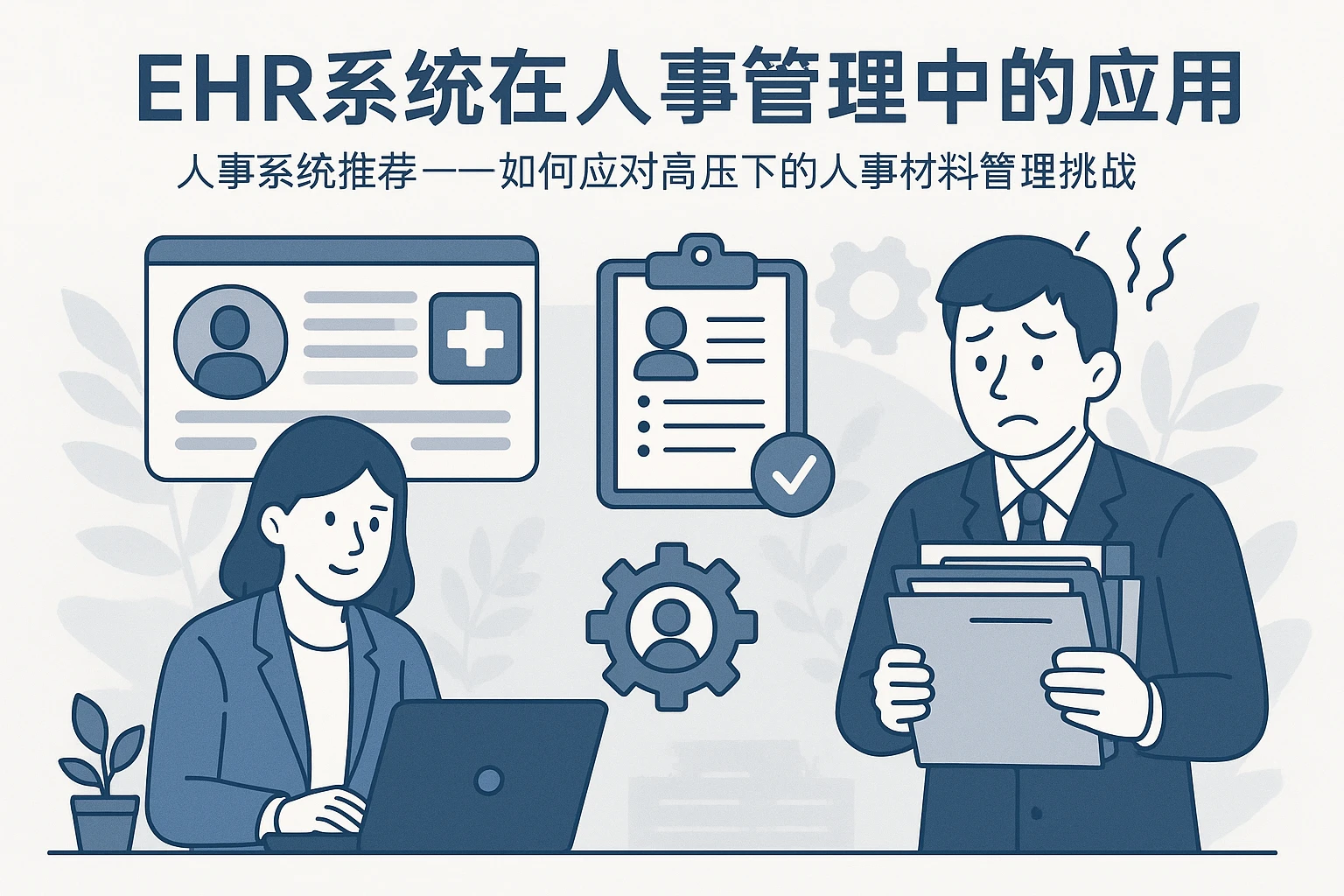 EHR系统在人事管理中的应用及人事系统推荐——如何应对高压下的人事材料管理挑战