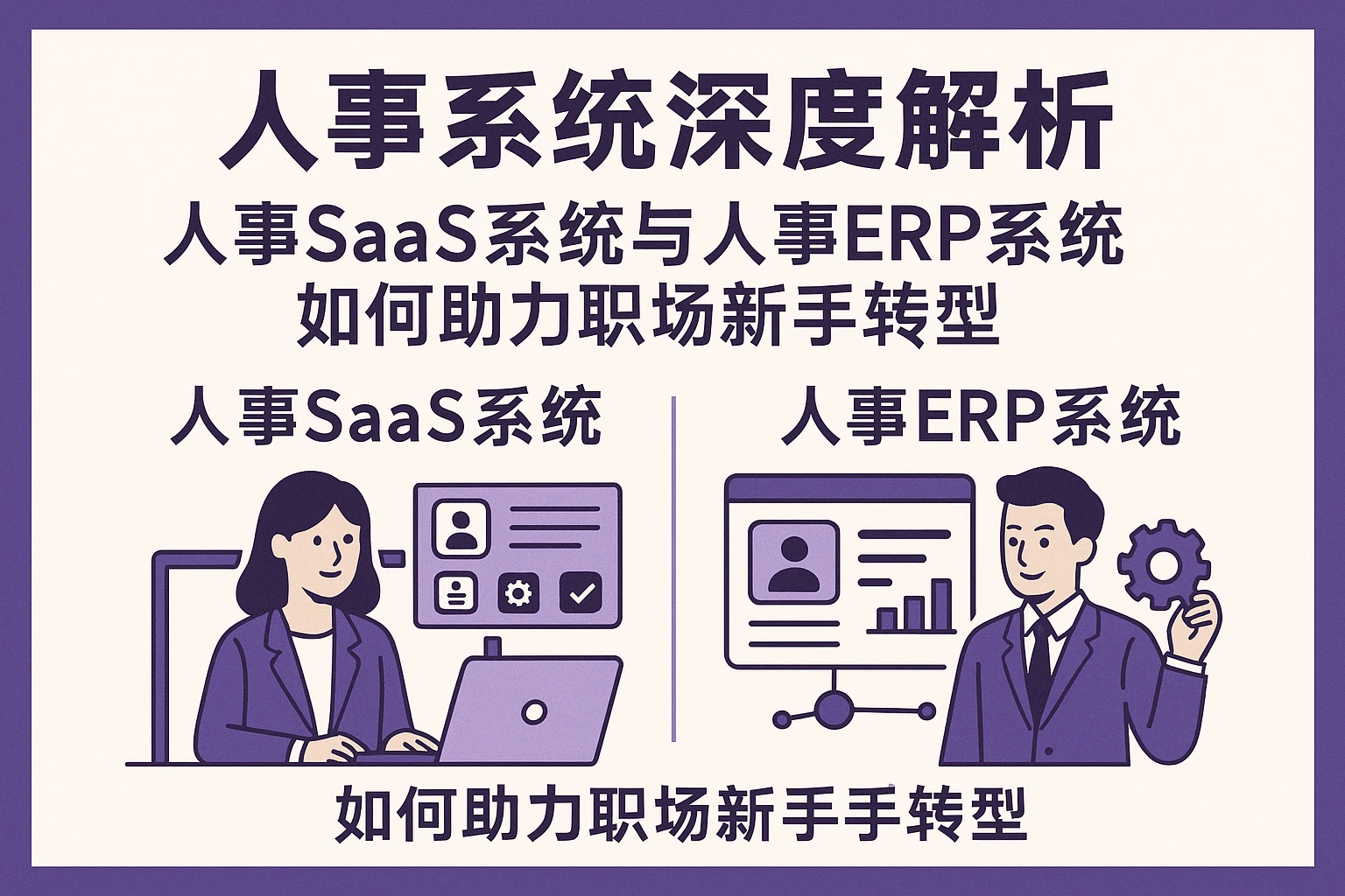人事系统深度解析：人事SaaS系统与人事ERP系统如何助力职场新手转型
