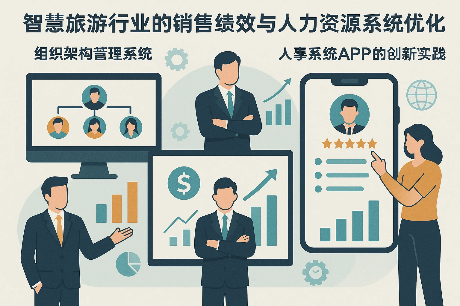 智慧旅游行业的销售绩效与人力资源系统优化：组织架构管理系统与人事系统APP的创新实践