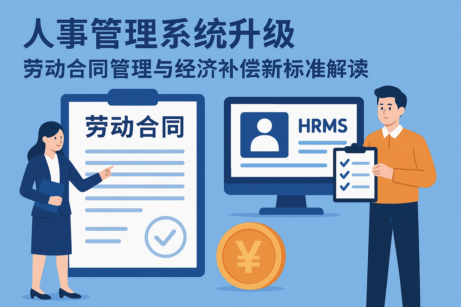 人事管理系统升级：劳动合同管理与经济补偿新标准解读