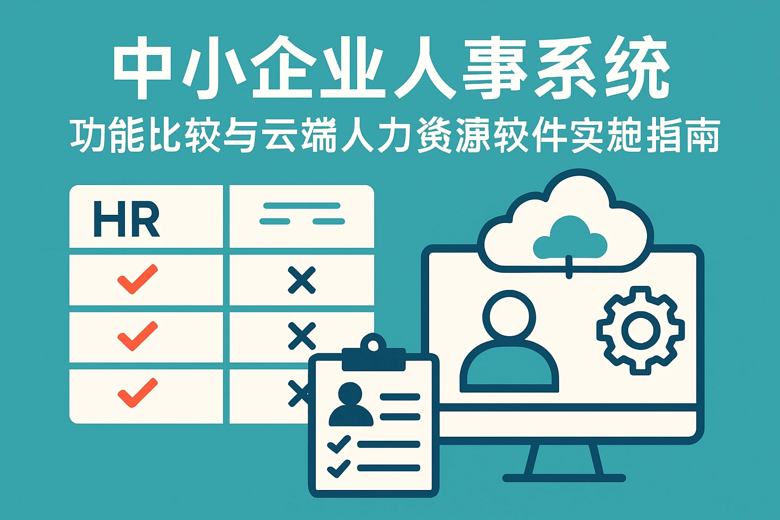 中小企业人事系统功能比较与云端人力资源软件实施指南