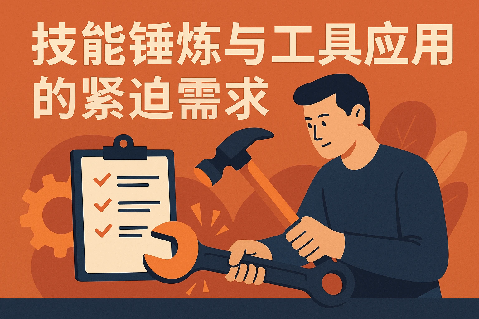 技能锤炼与工具应用的紧迫需求