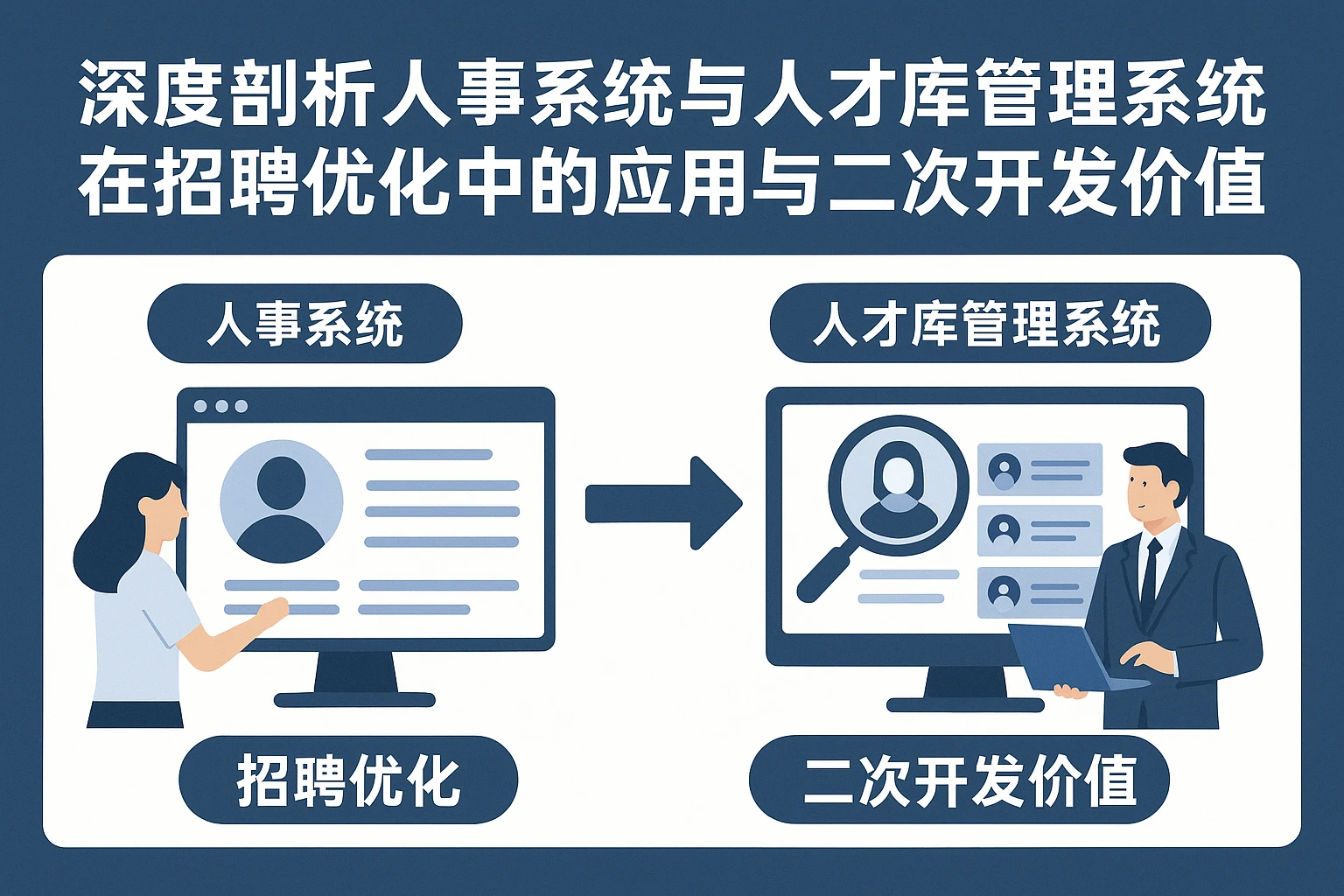 深度剖析人事系统与人才库管理系统在招聘优化中的应用与二次开发价值