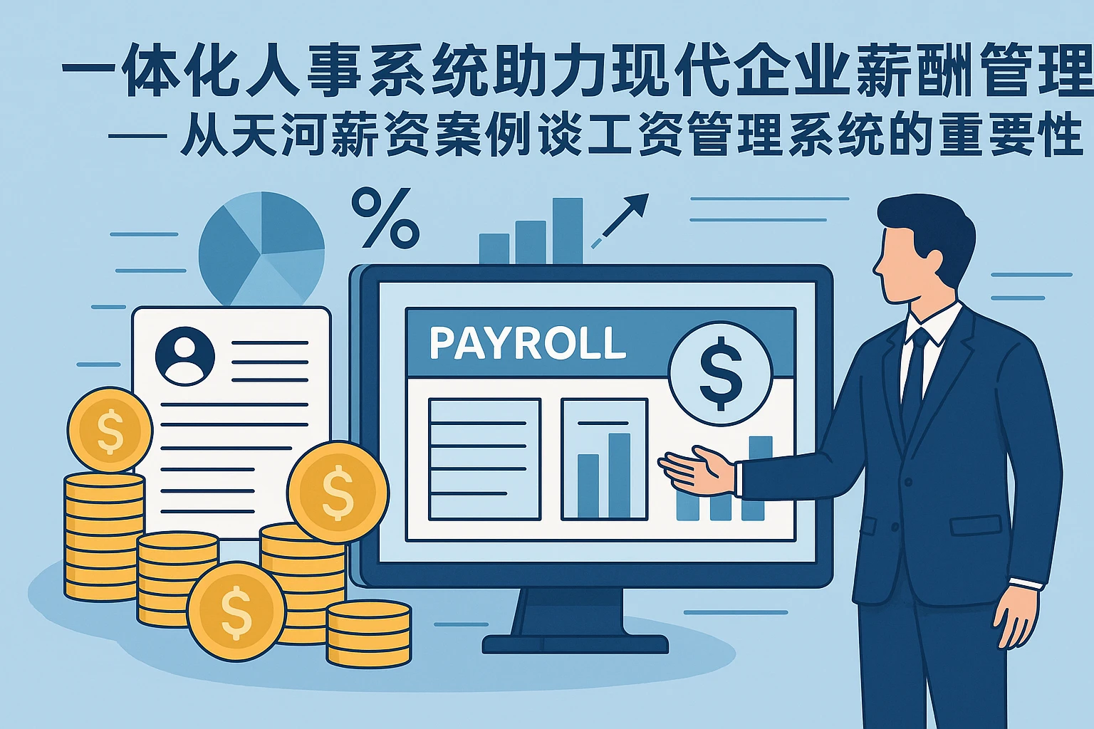 一体化人事系统助力现代企业薪酬管理——从天河薪资案例谈工资管理系统的重要性