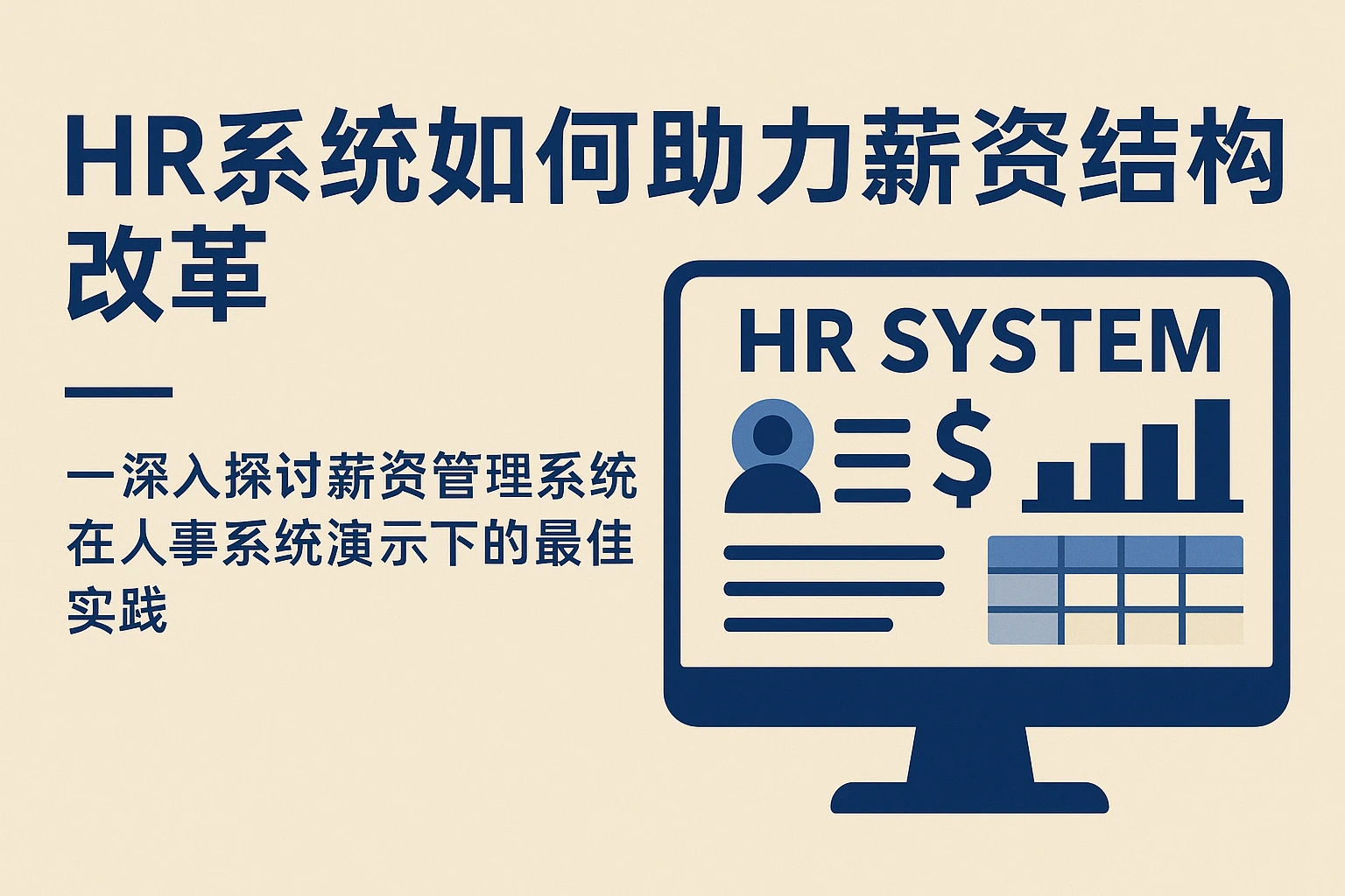 HR系统如何助力薪资结构改革——深入探讨薪资管理系统在人事系统演示下的最佳实践