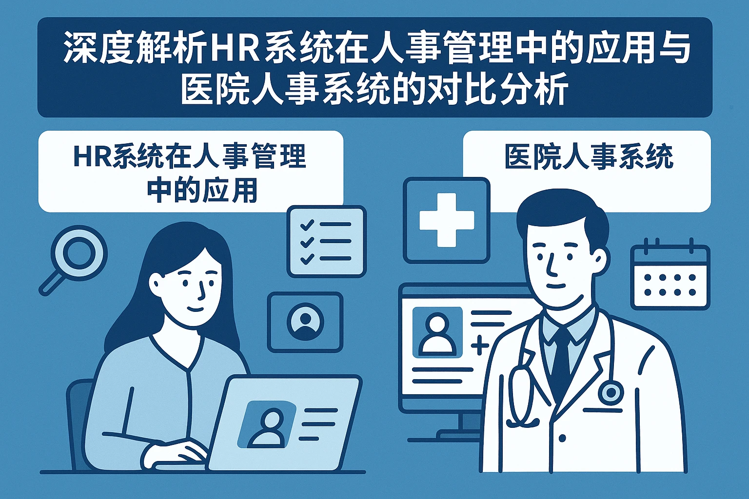 深度解析HR系统在人事管理中的应用与医院人事系统的对比分析