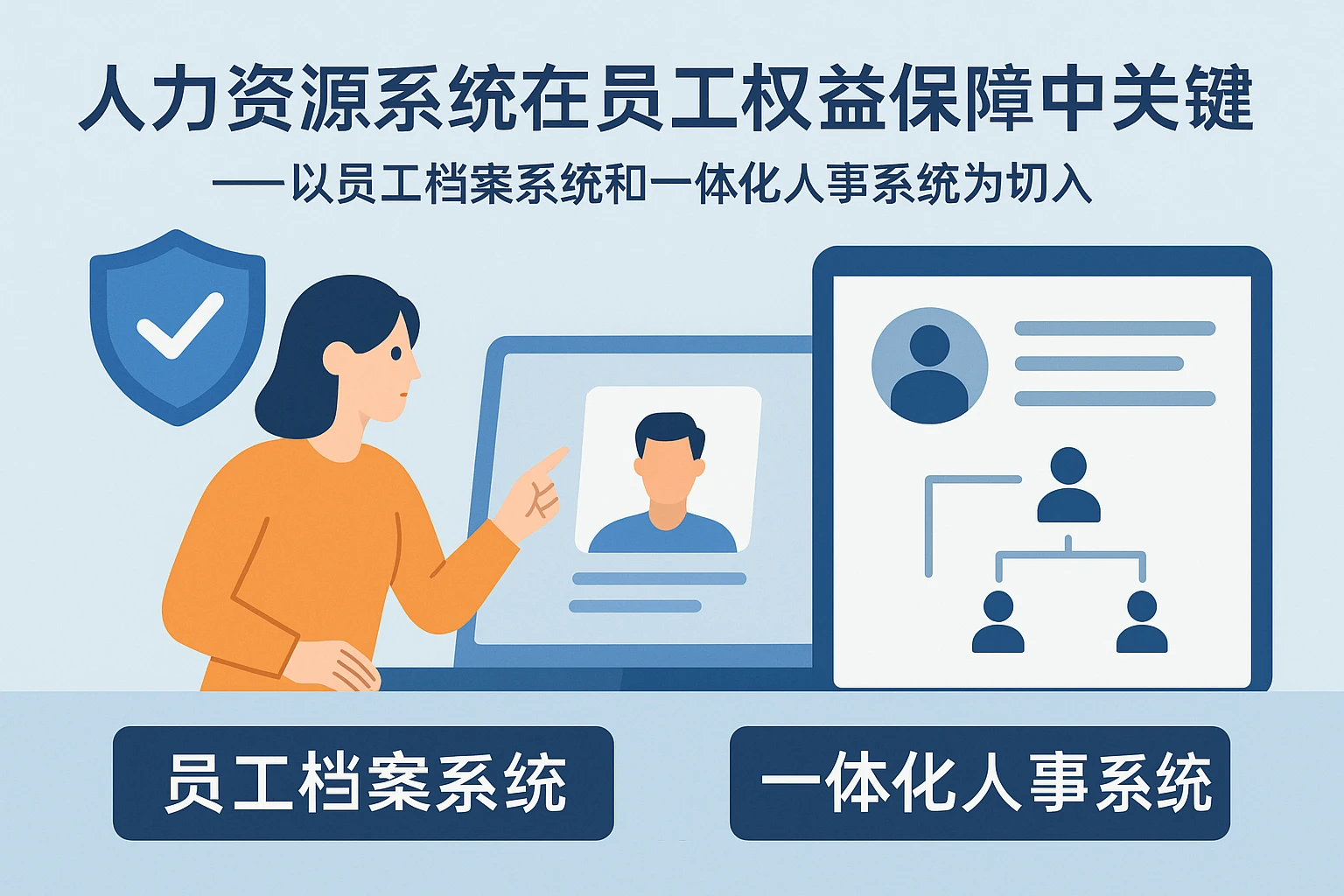 人力资源系统在员工权益保障中的关键作用 —— 以员工档案系统和一体化人事系统为切入