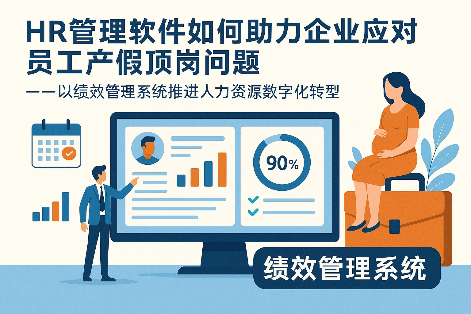HR管理软件如何助力企业应对员工产假顶岗问题——以绩效管理系统推进人力资源数字化转型