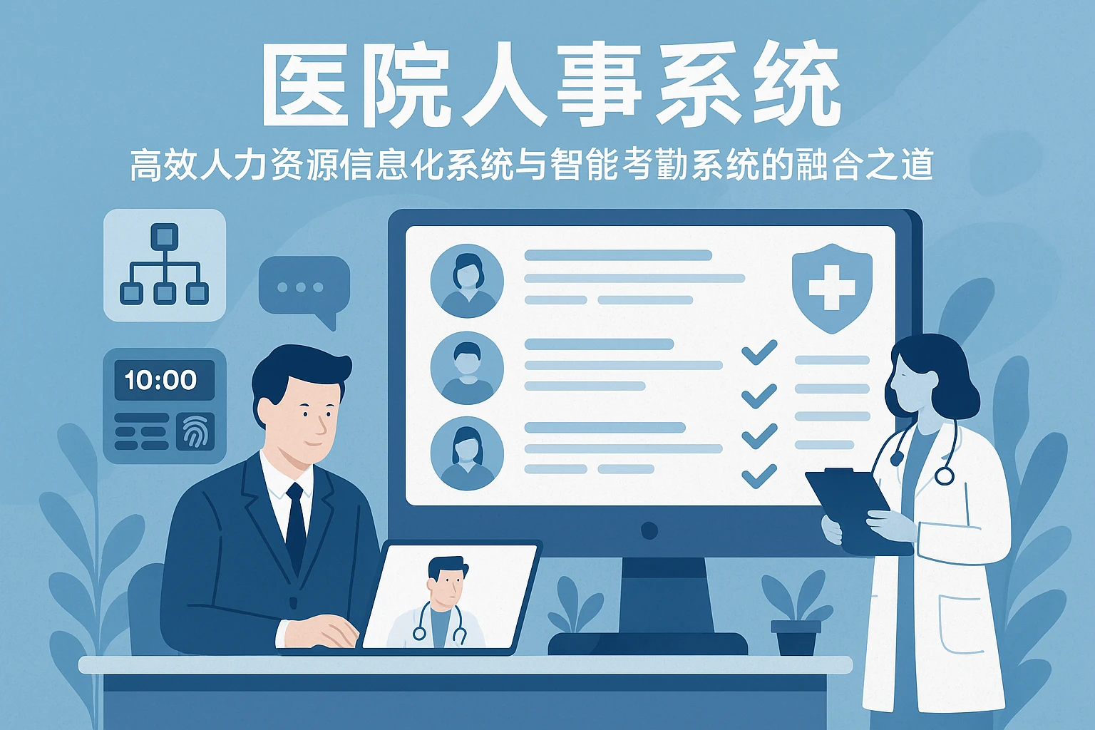 医院人事系统：高效人力资源信息化系统与智能考勤系统的融合之道