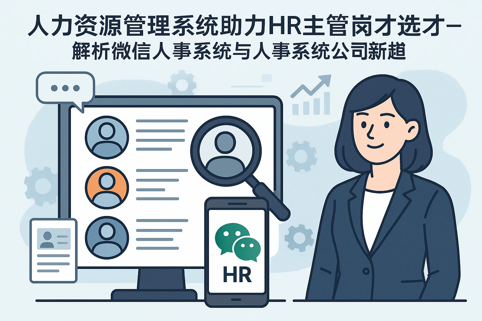 人力资源管理系统助力HR主管岗位选才——解析微信人事系统与人事系统公司新趋势