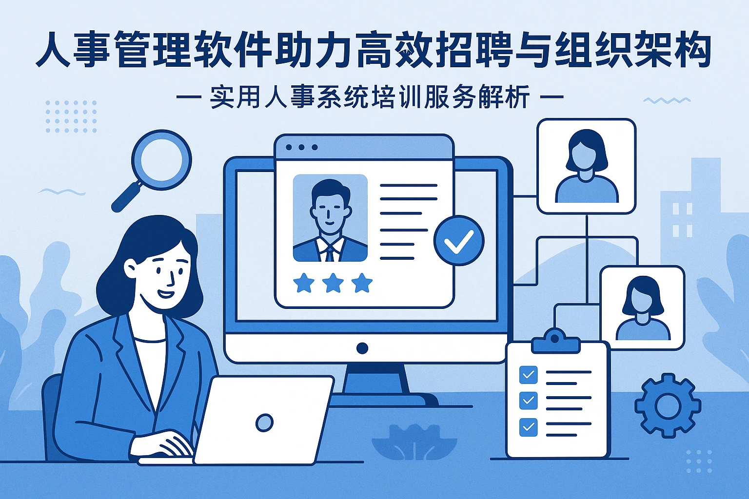 人事管理软件助力高效招聘与组织架构管理——实用人事系统培训服务解析