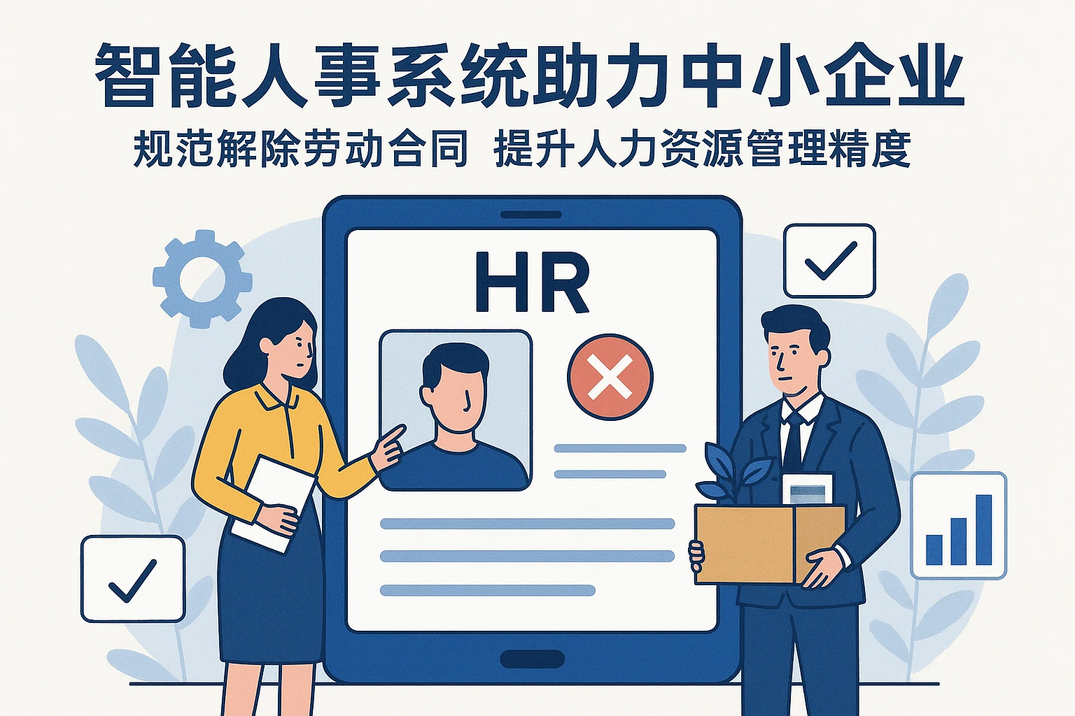 智能人事系统助力中小企业规范解除劳动合同，提升人力资源管理精度
