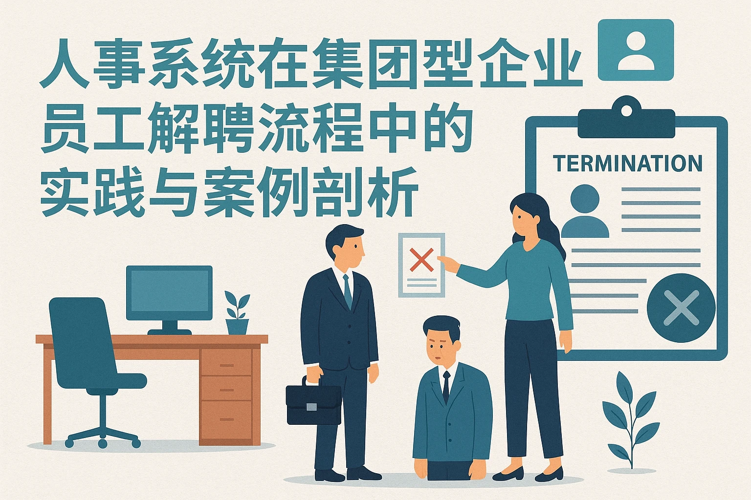 人事系统在集团型企业员工解聘流程中的实践与案例剖析