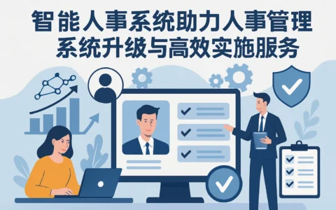 智能人事系统助力人事管理系统升级与高效实施服务