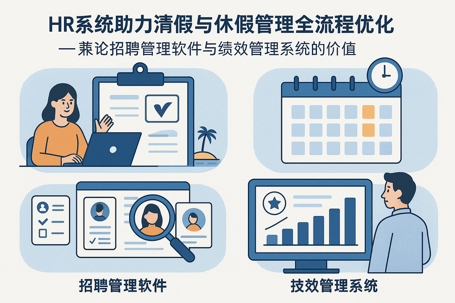 HR系统助力请假与休假管理全流程优化 —— 兼论招聘管理软件与绩效管理系统的价值