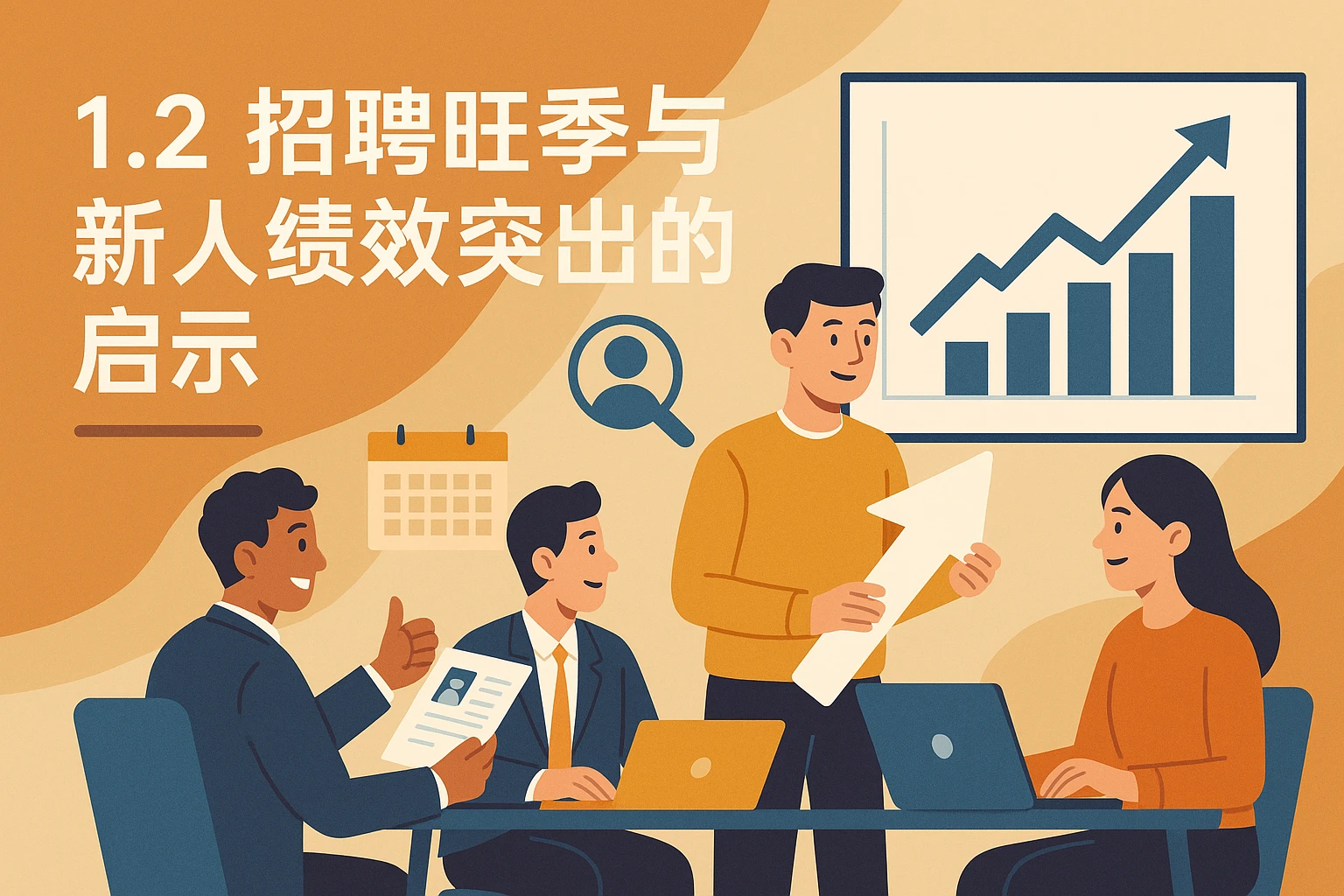 1.2 招聘旺季与新人绩效突出的启示