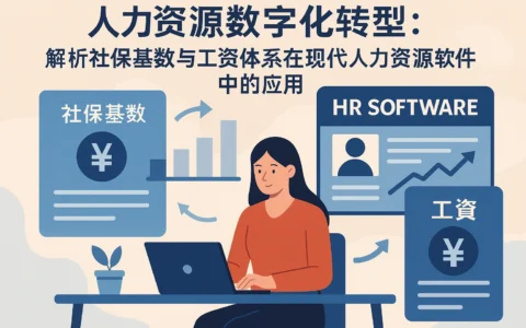 人力资源数字化转型：解析社保基数与工资体系在现代人力资源软件中的应用