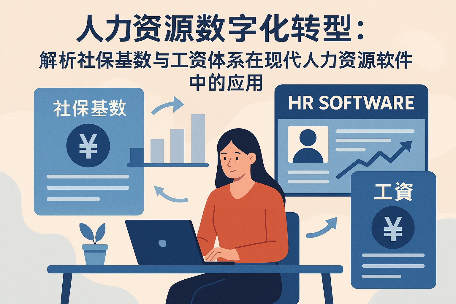 人力资源数字化转型:解析社保基数与工资体系在现代人力资源软件中的应用
