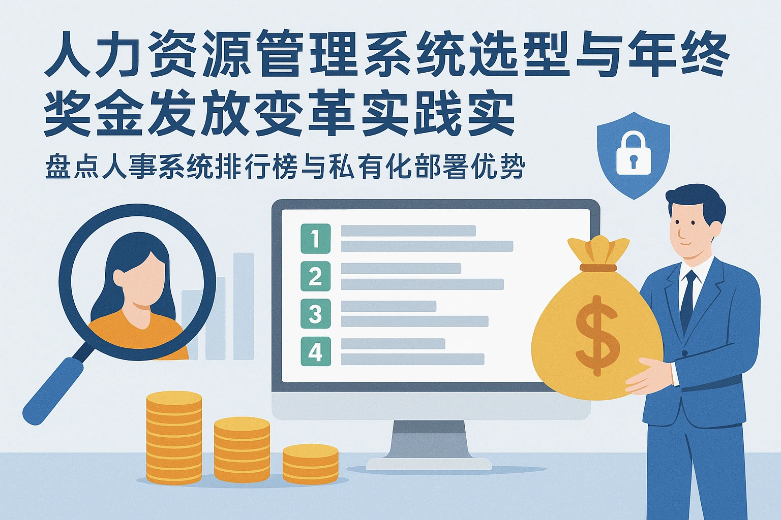 人力资源管理系统选型与年终奖金发放变革实践——盘点人事系统排行榜与私有化部署优势
