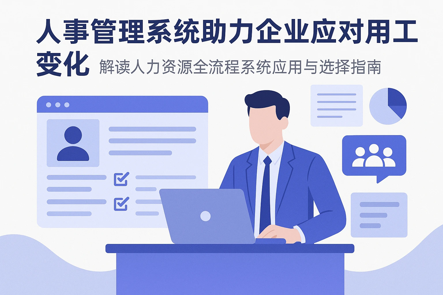 人事管理系统助力企业应对用工变化——解读人力资源全流程系统应用与选择指南
