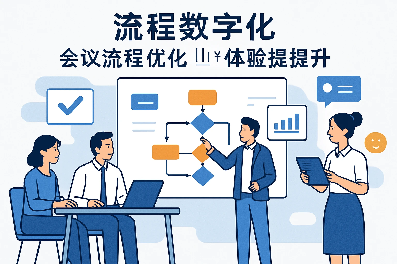 流程数字化：会议流程优化与体验提升