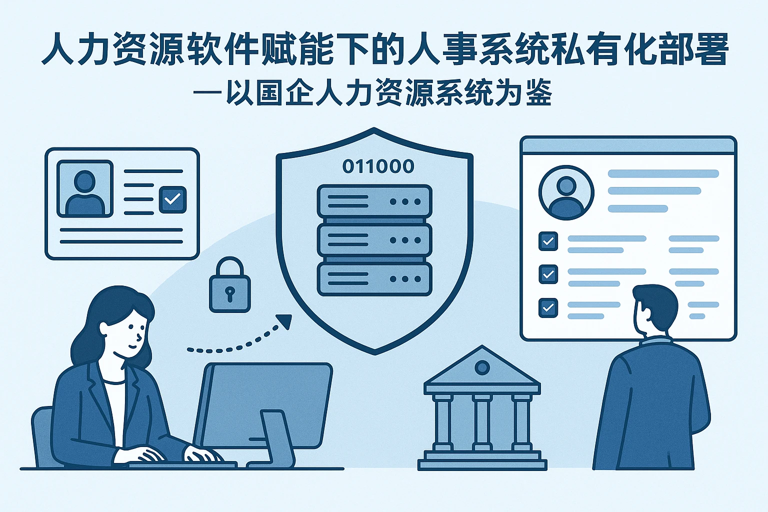 人力资源软件赋能下的人事系统私有化部署实践——以国企人力资源系统为鉴