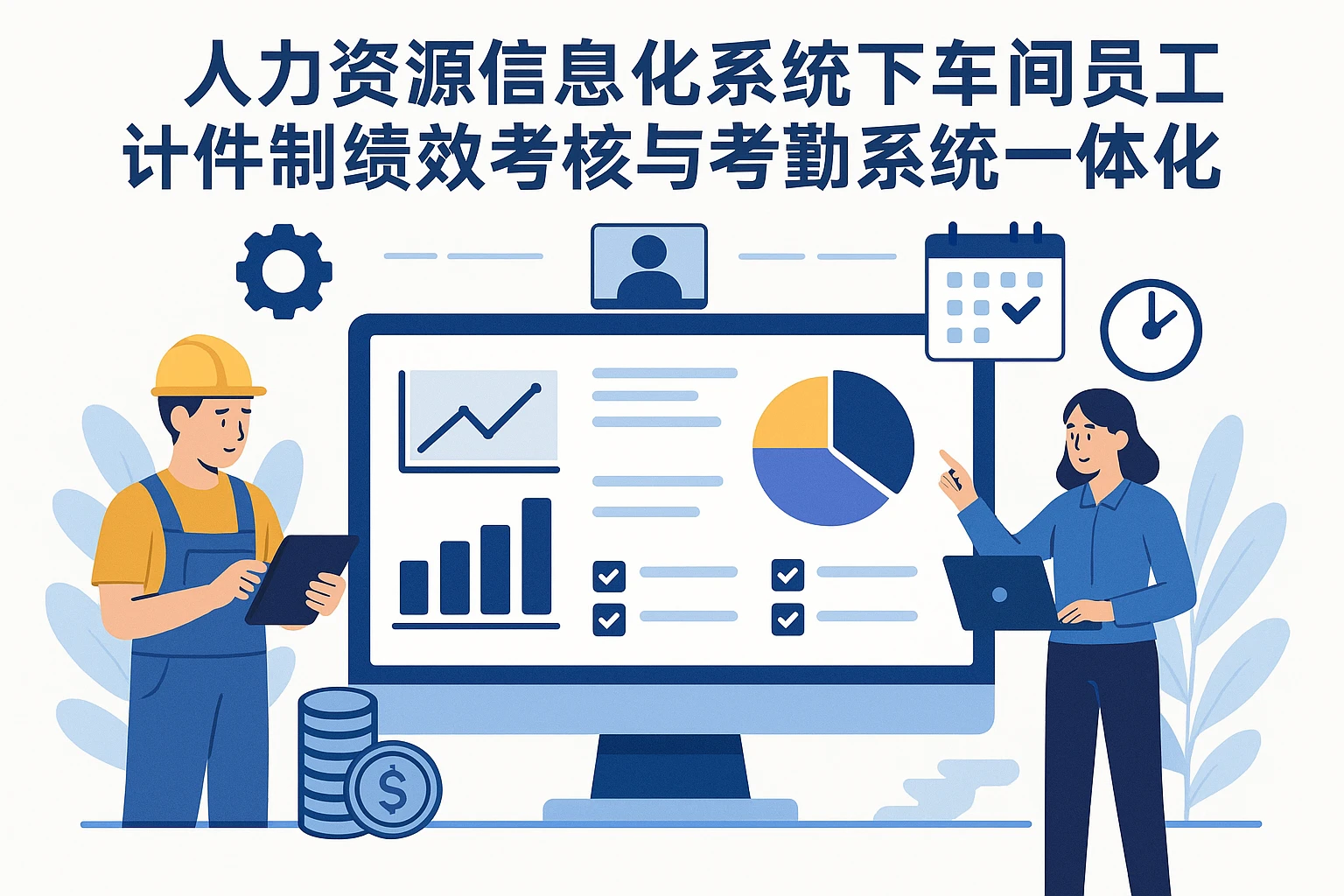 人力资源信息化系统下车间员工计件制绩效考核与考勤系统一体化实践