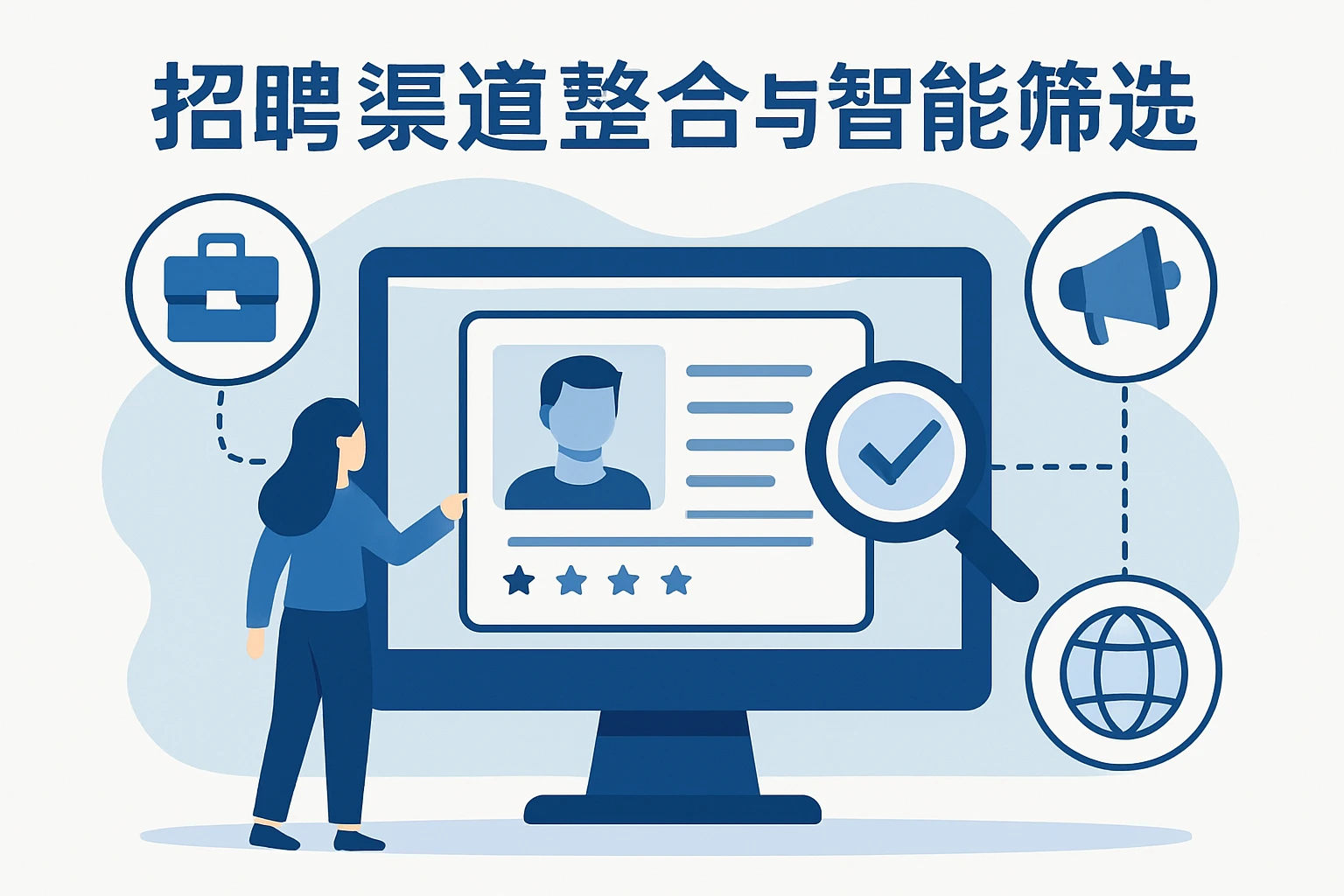 招聘渠道整合与智能筛选