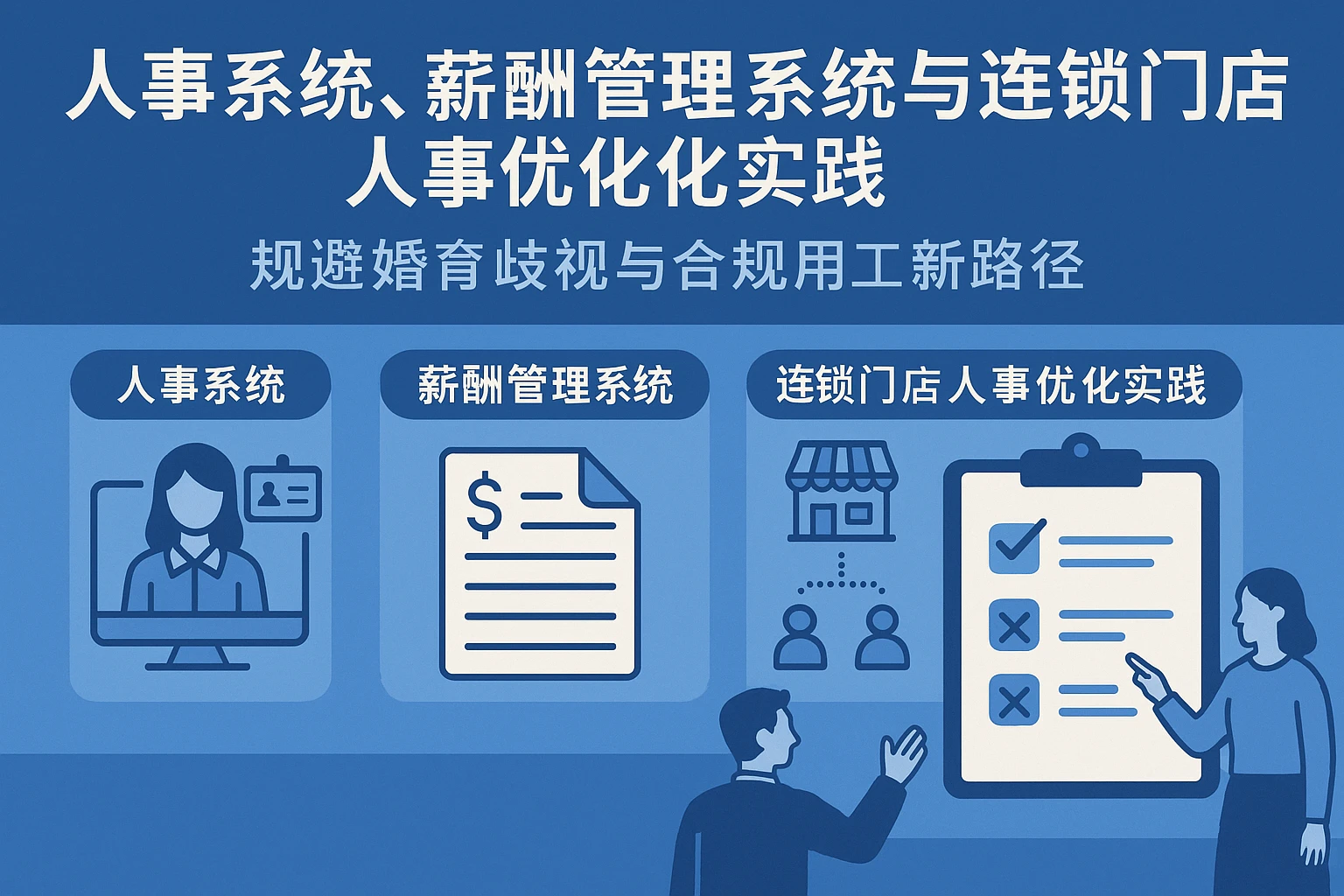 人事系统、薪酬管理系统与连锁门店人事优化实践:规避婚育歧视与合规用工新路径