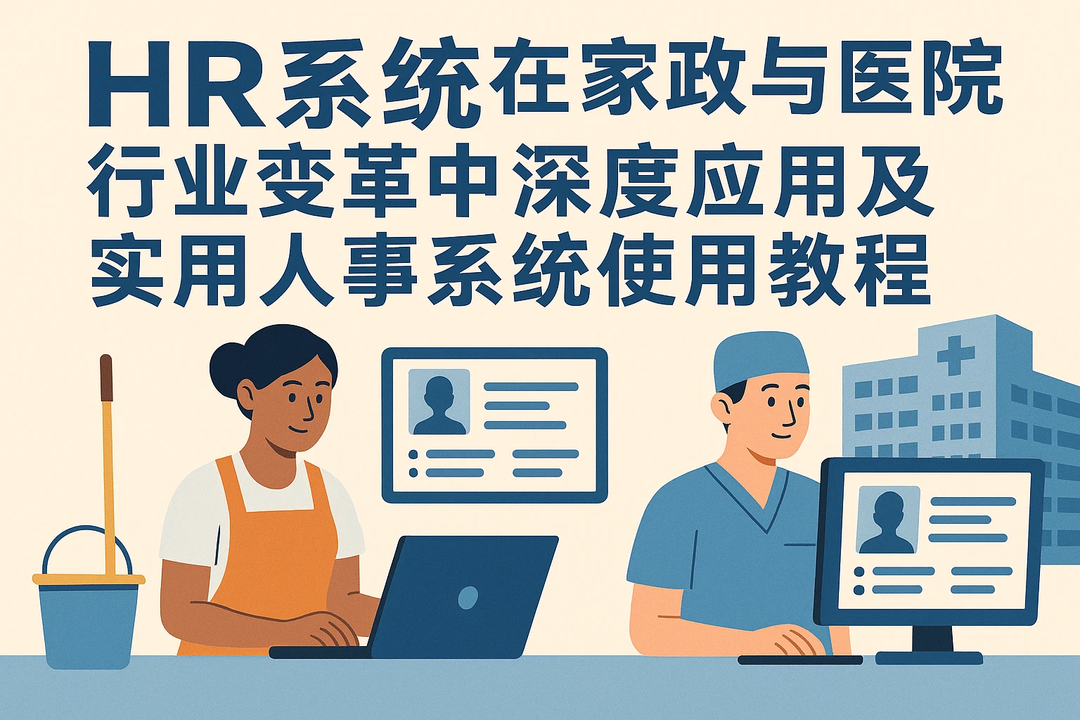 HR系统在家政与医院行业变革中的深度应用及实用人事系统使用教程