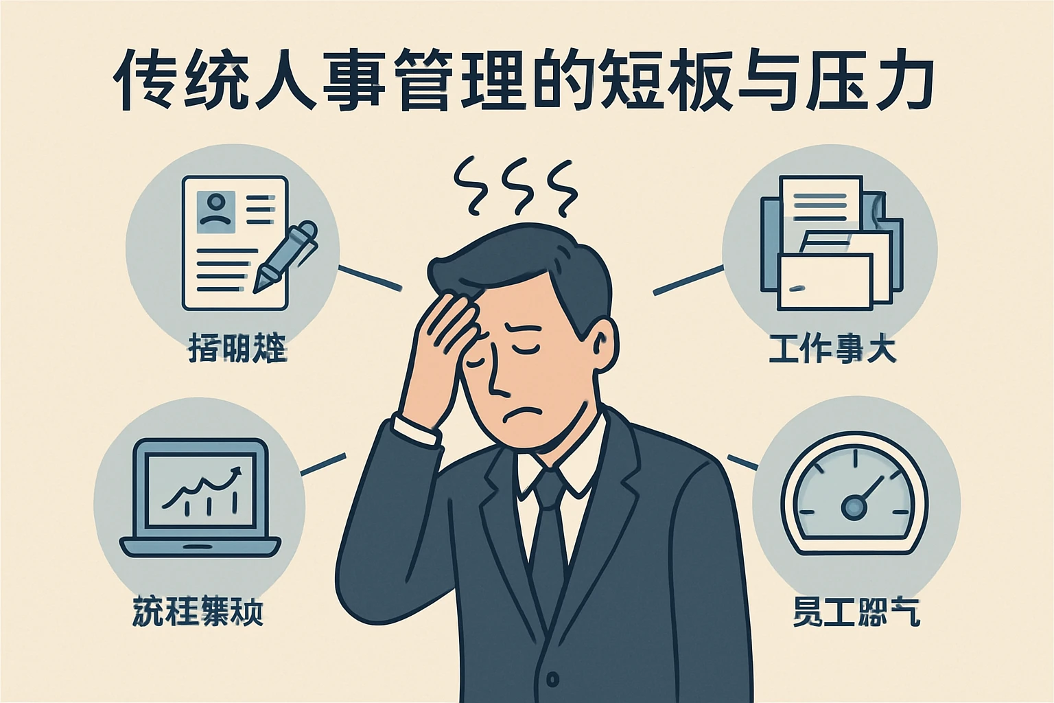 1.2 传统人事管理的短板与压力