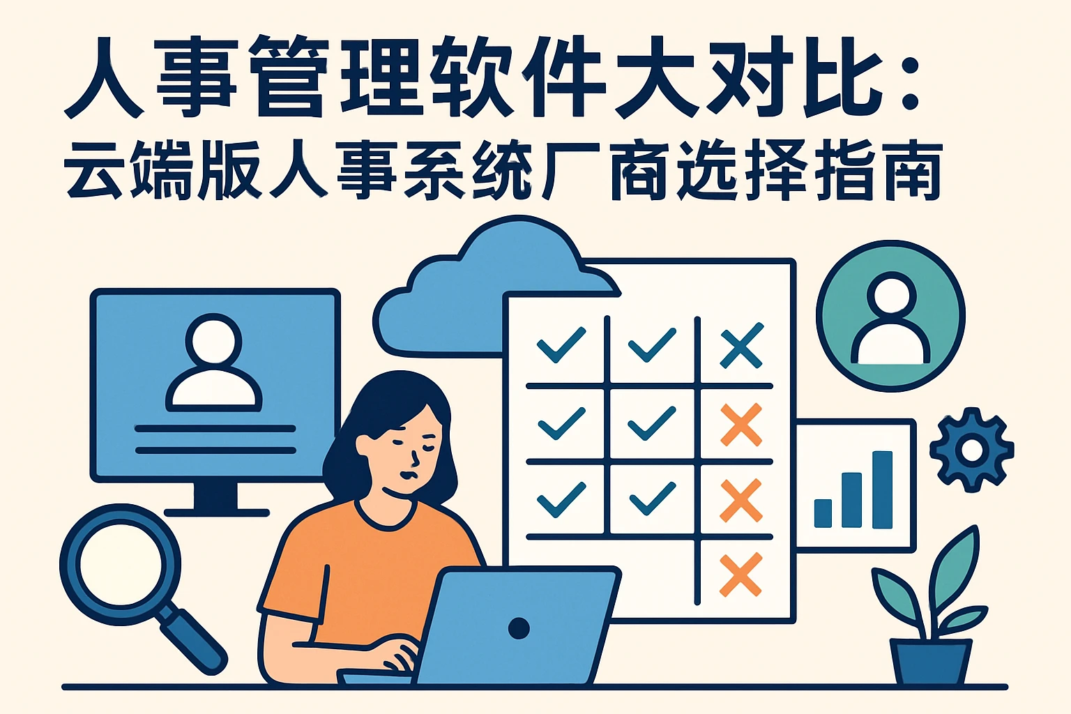 人事管理软件大对比：云端版人事系统厂商选择指南