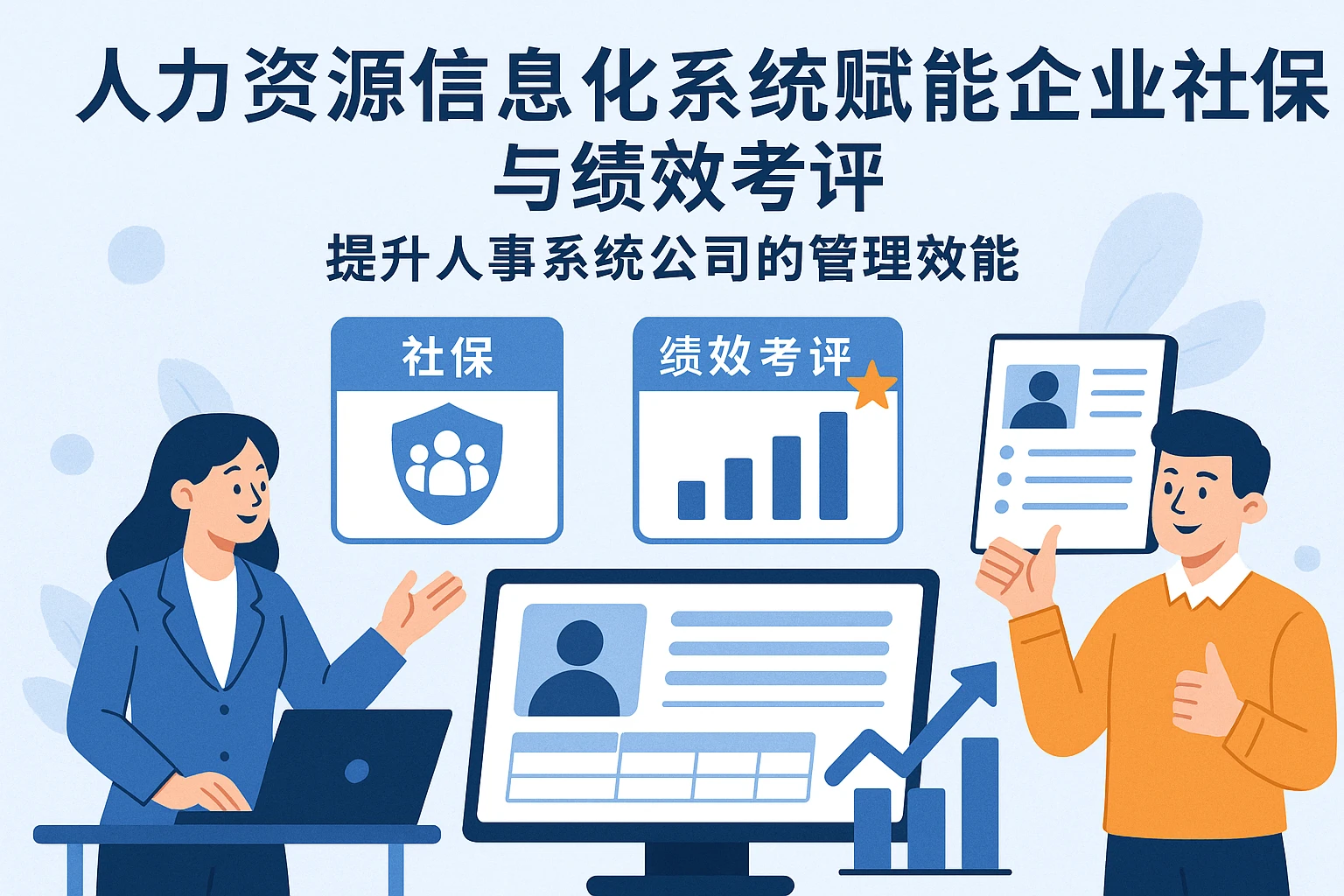 人力资源信息化系统赋能企业社保与绩效考评——提升人事系统公司的管理效能