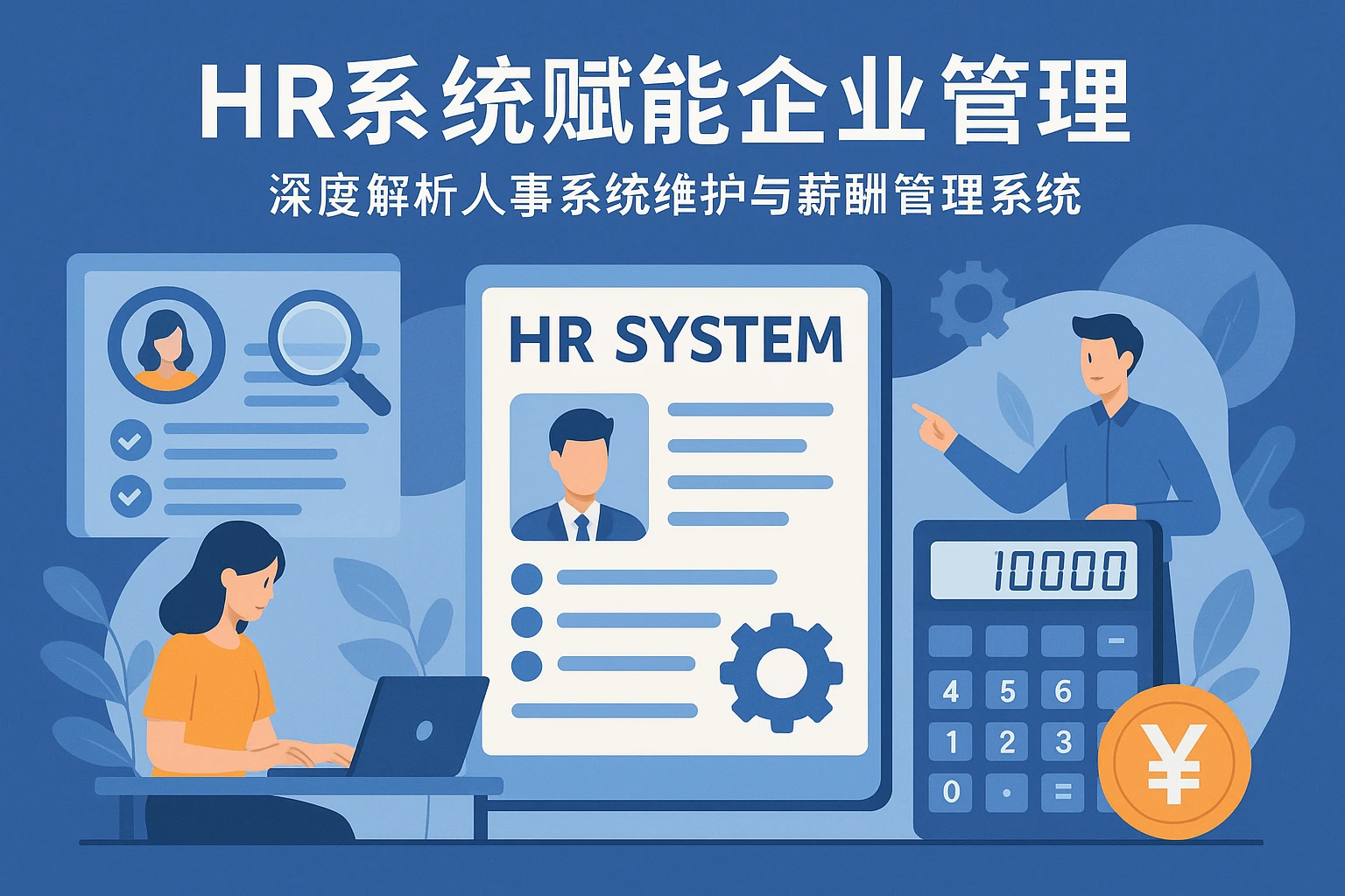 HR系统赋能企业管理：深度解析人事系统维护与薪酬管理系统