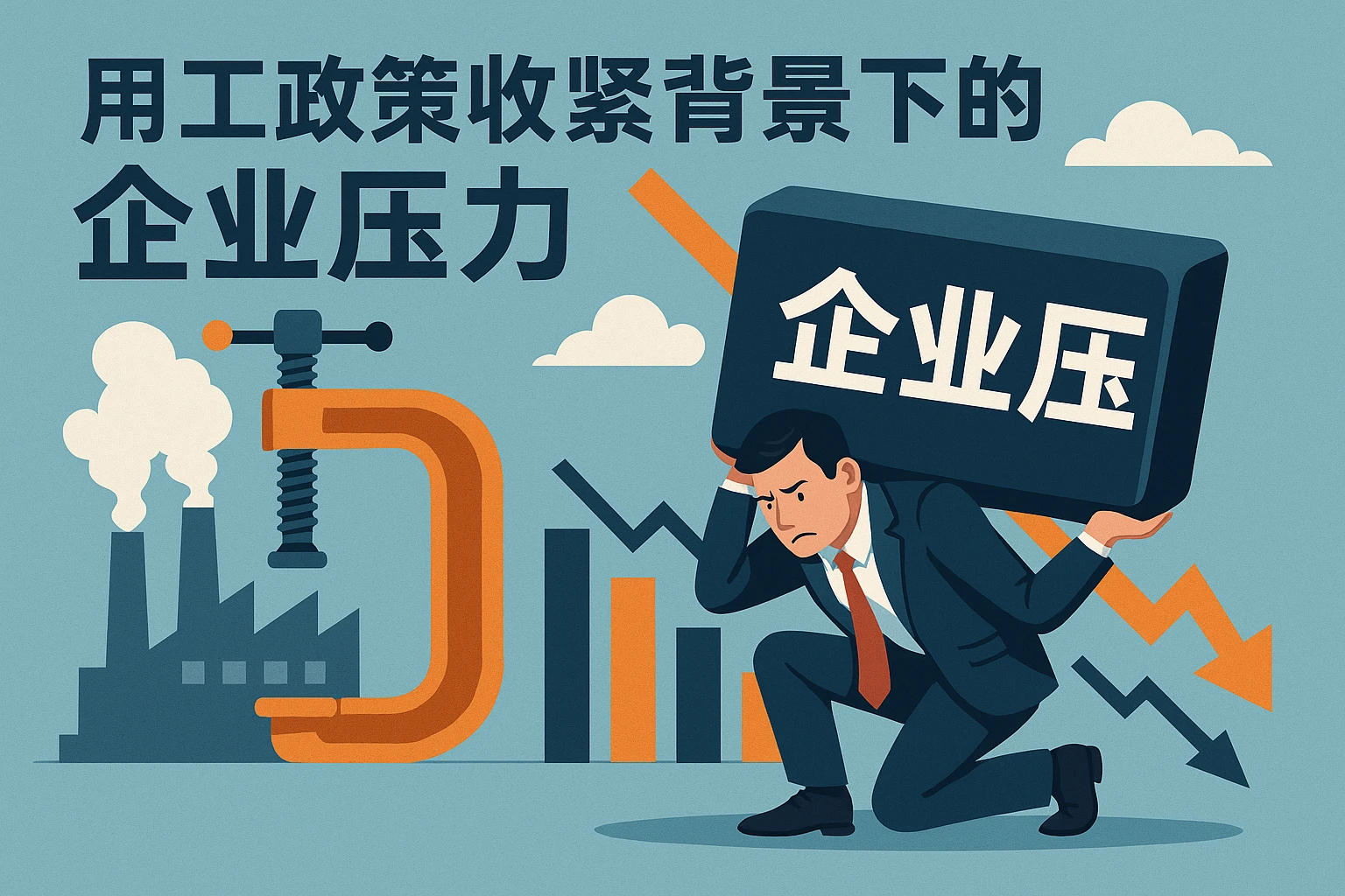 用工政策收紧背景下的企业压力