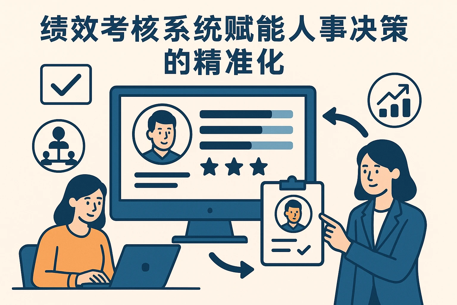 绩效考核系统赋能人事决策的精准化