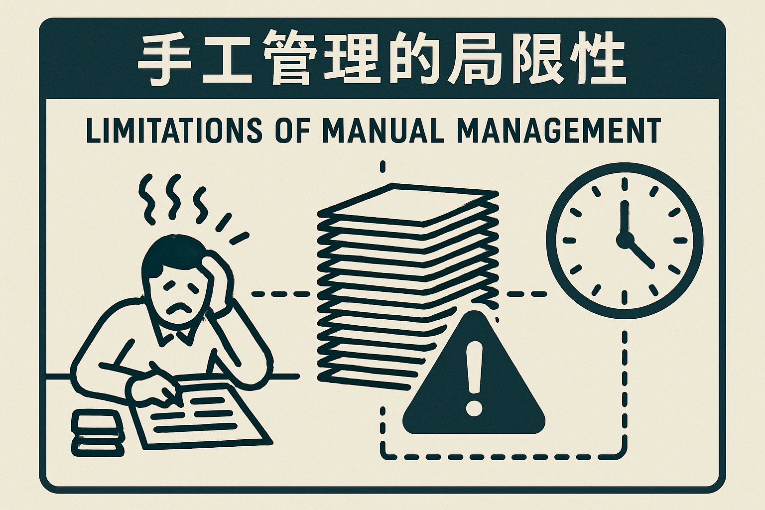 手工管理的局限性