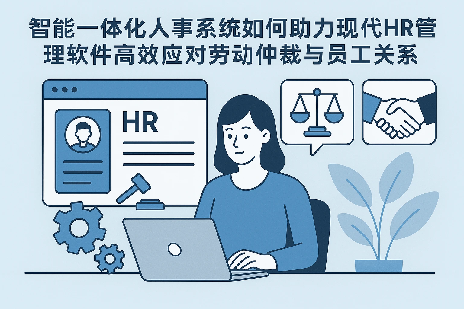 智能一体化人事系统如何助力现代HR管理软件高效应对劳动仲裁与员工关系管理