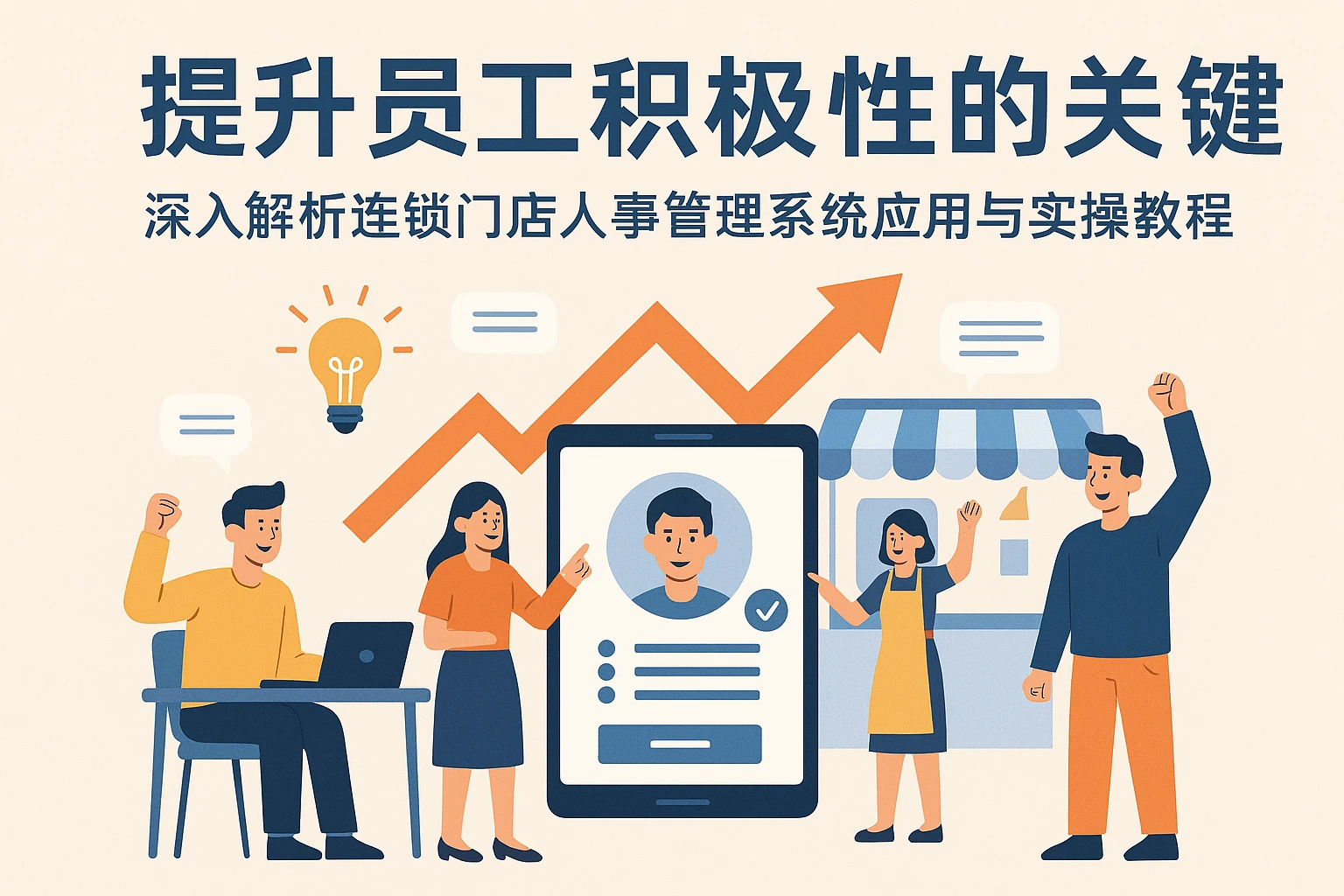 提升员工积极性的关键——深入解析连锁门店人事管理系统应用与实操教程