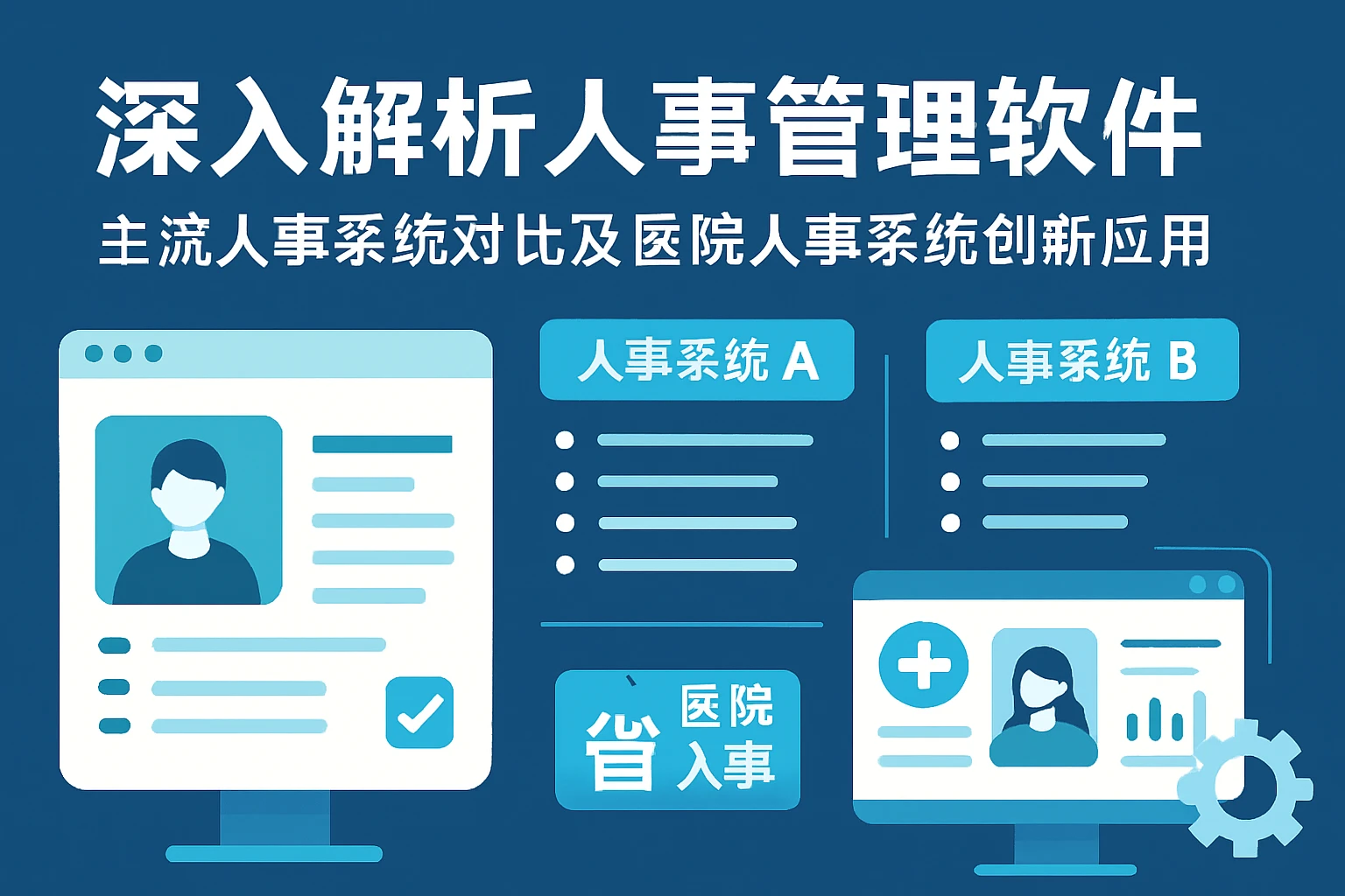 深入解析人事管理软件：主流人事系统对比及医院人事系统创新应用