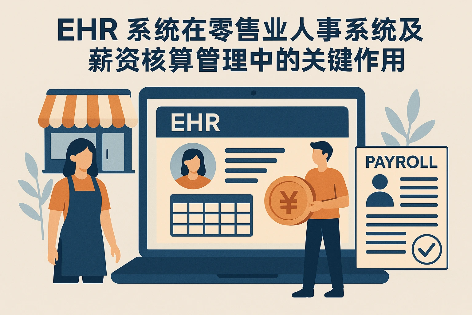 EHR系统在零售业人事系统及薪资核算管理中的关键作用