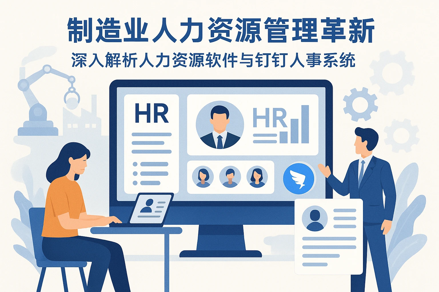 制造业人力资源管理革新：深入解析人力资源软件与钉钉人事系统